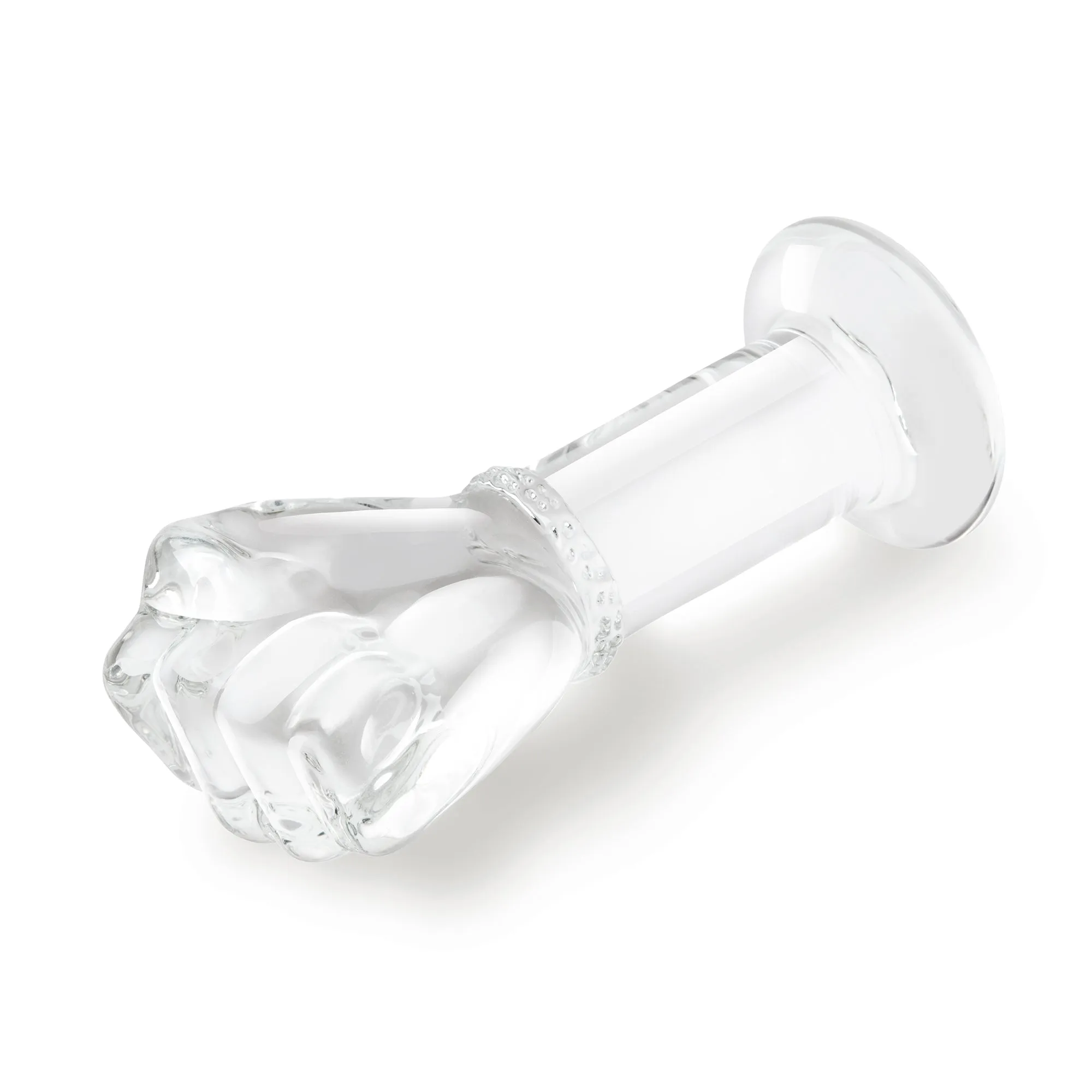 5" Glass Fist Butt Plug