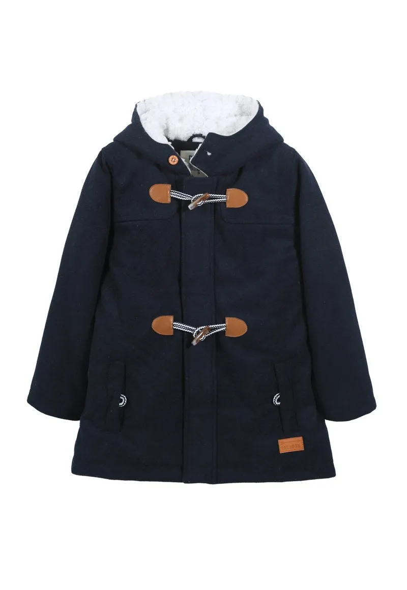 Abrigo Khai Niño Azul marino Black and Blue