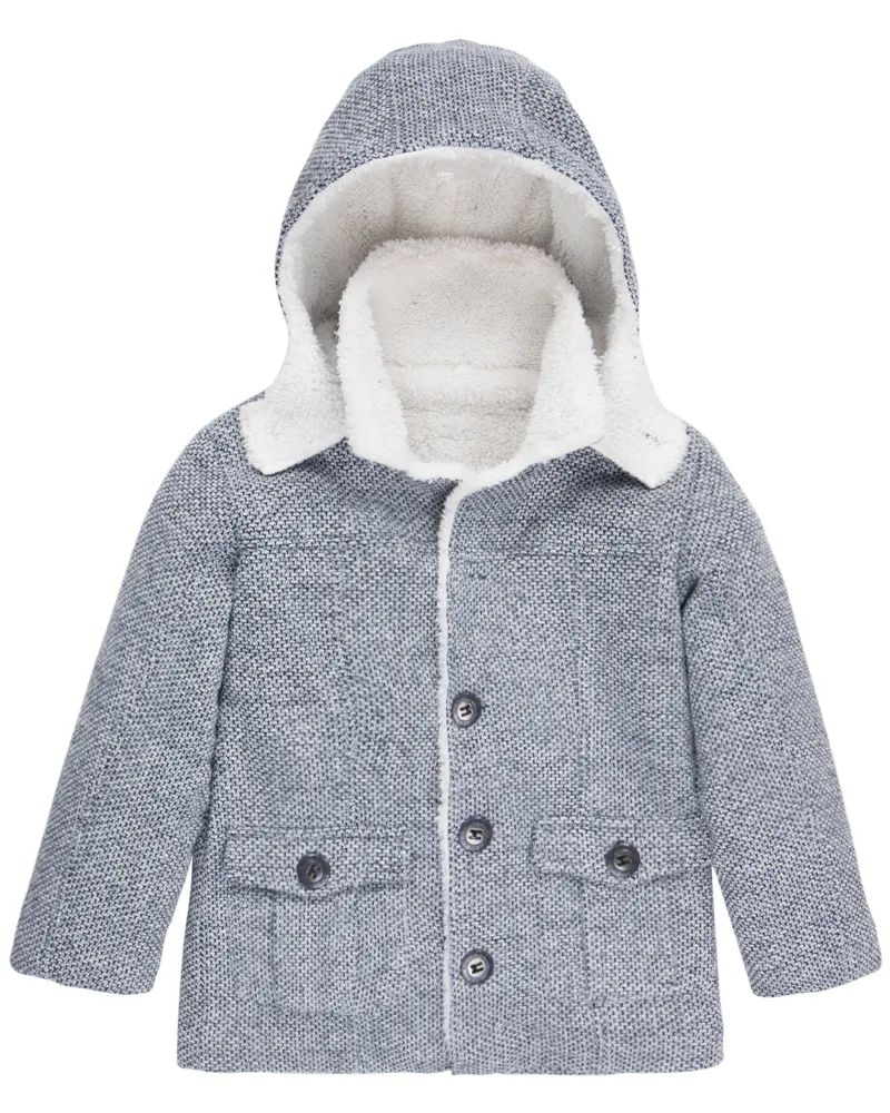 Abrigo Western Niño Crudo Black and Blue