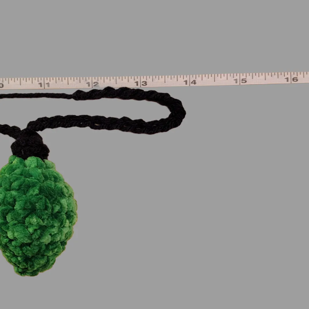 Amigurumi Christmas Lights Necklace Plushie