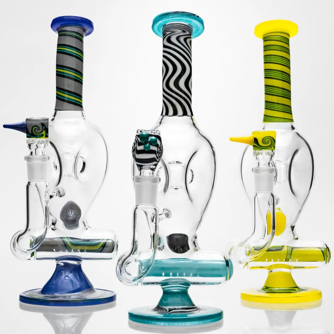 B. Wilson - Heady Donut Inline Bongs