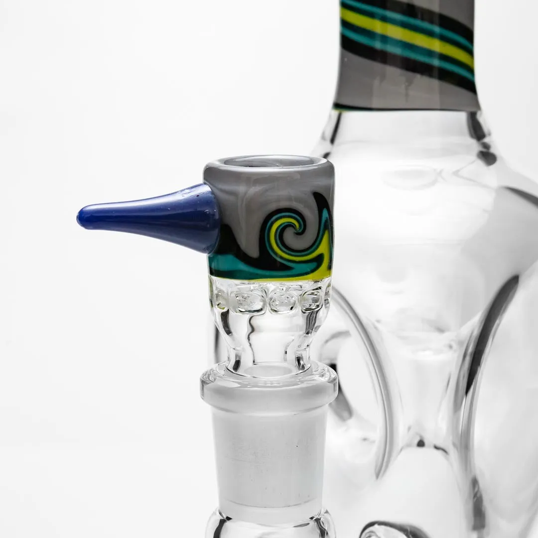 B. Wilson - Heady Donut Inline Bongs