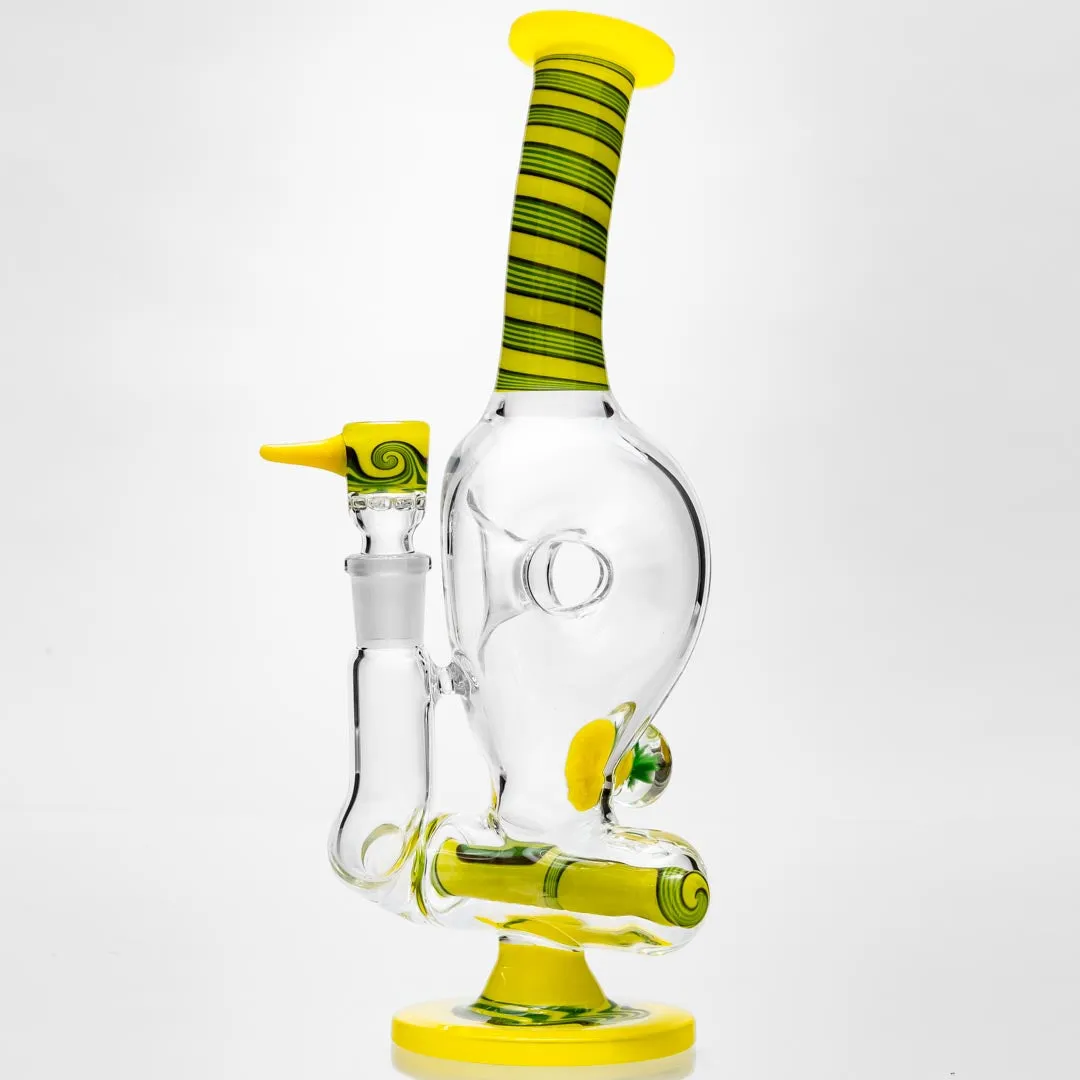B. Wilson - Heady Donut Inline Bongs