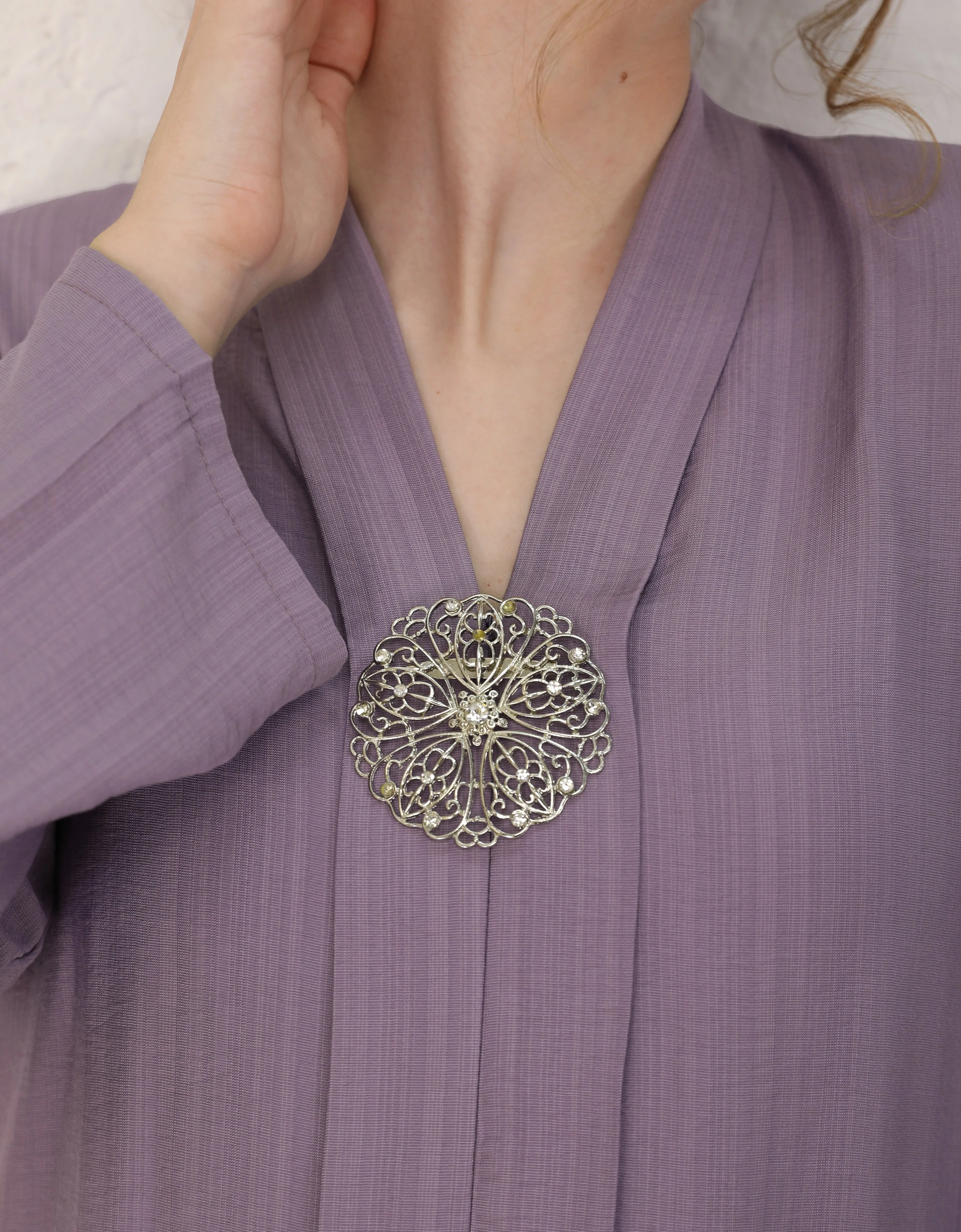 BAJU KEBAYA ADENA (DUSTY LILAC)