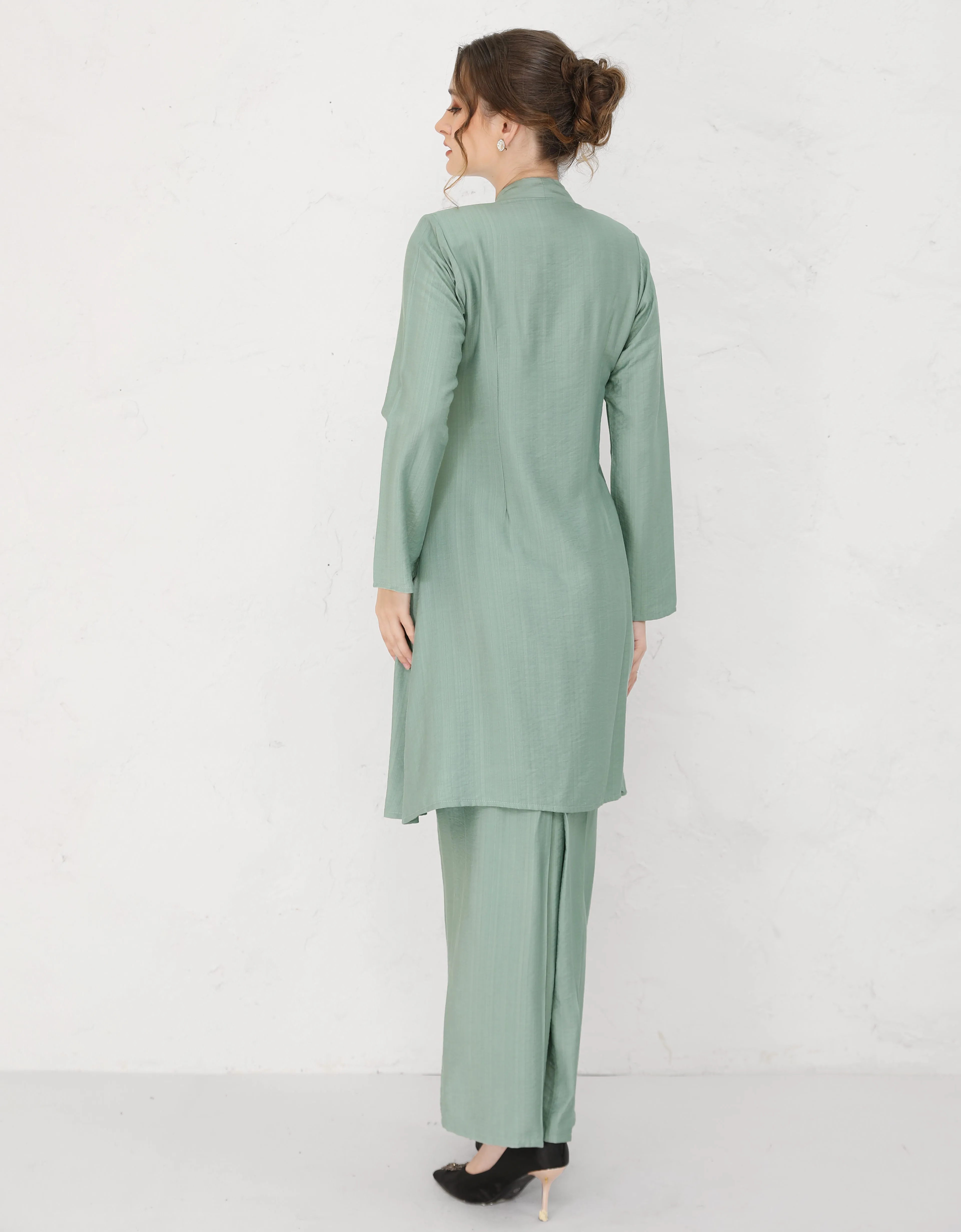 BAJU KEBAYA ADENA (DUSTY MINT)