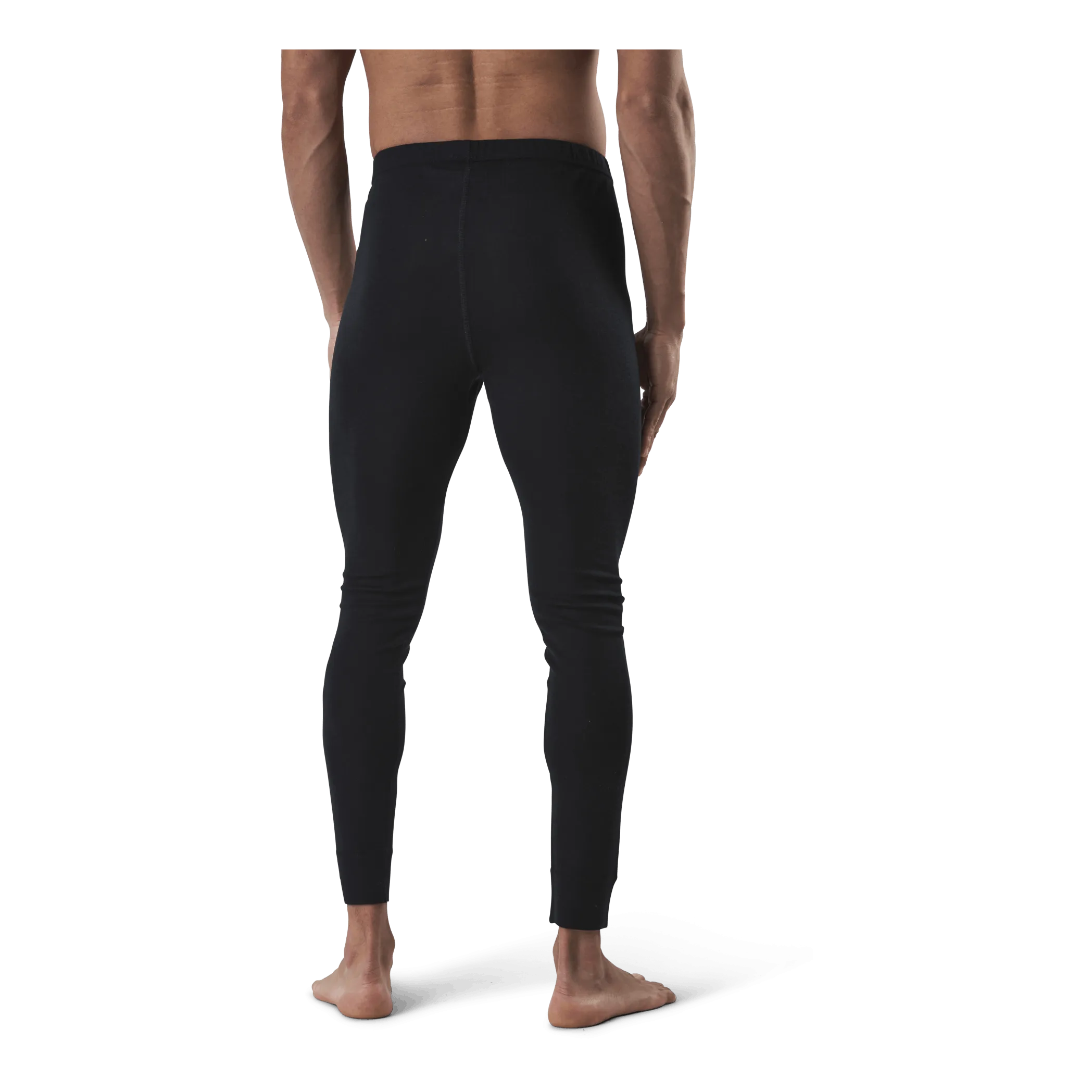 Bjorn Long Bottom 100% Merino Wool Black