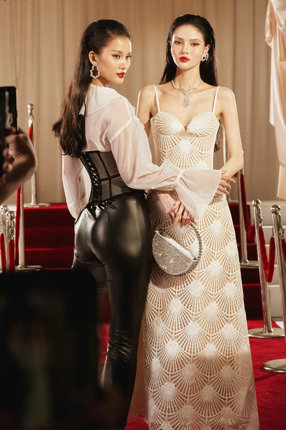 Bklyn Bodycon See-Through Mesh Corset