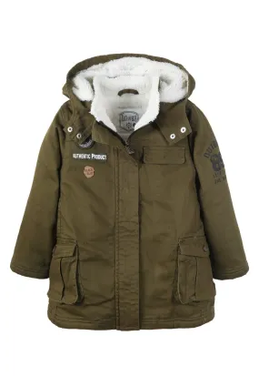 Chaqueta Apolo Niño Verde militar Black and Blue