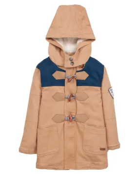 Chaqueta Bill Niño Beige Black and Blue