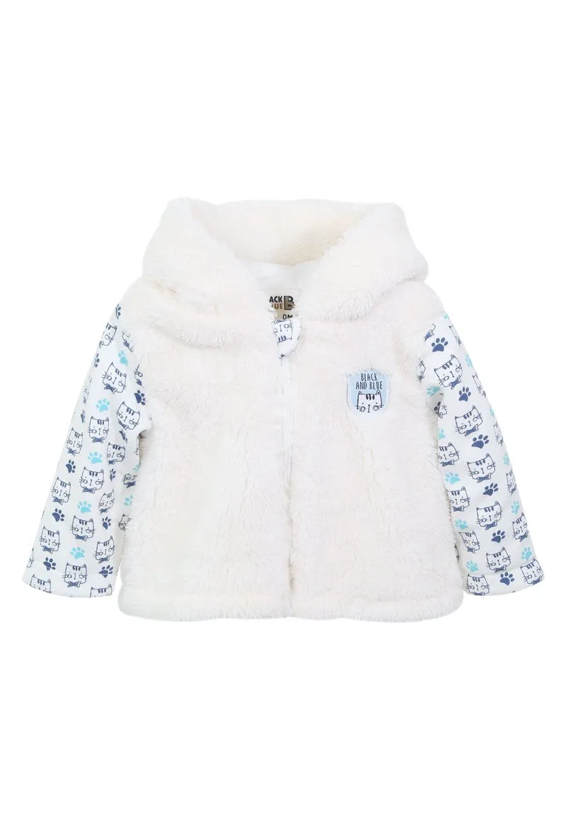 Chaqueta Branko Recién Nacido Crudo Black and Blue