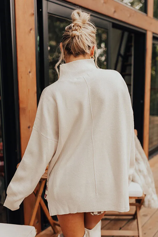 Cool Evening Knit Sweater
