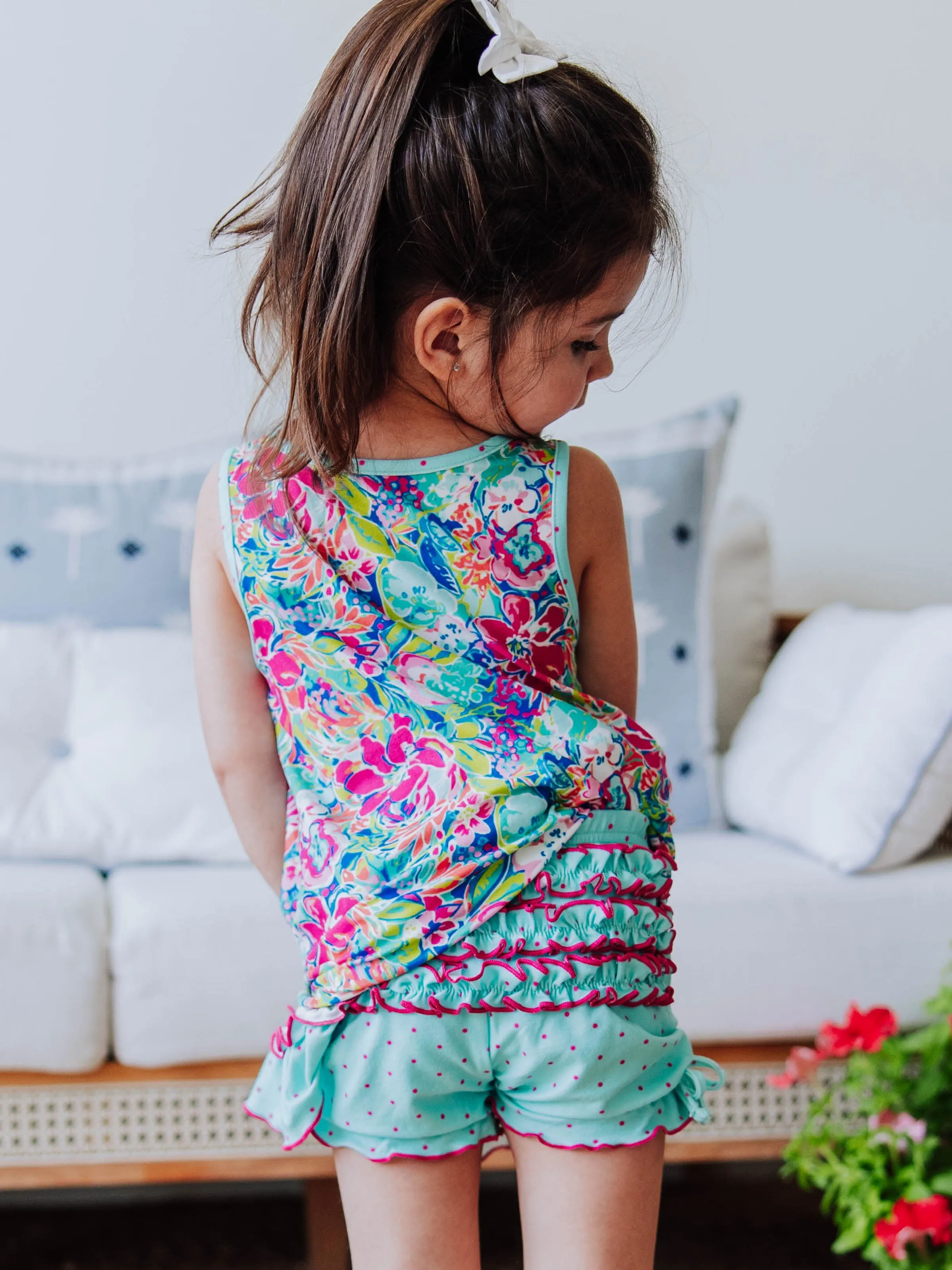 Everyday Play Dress - Hawaiian Blooms
