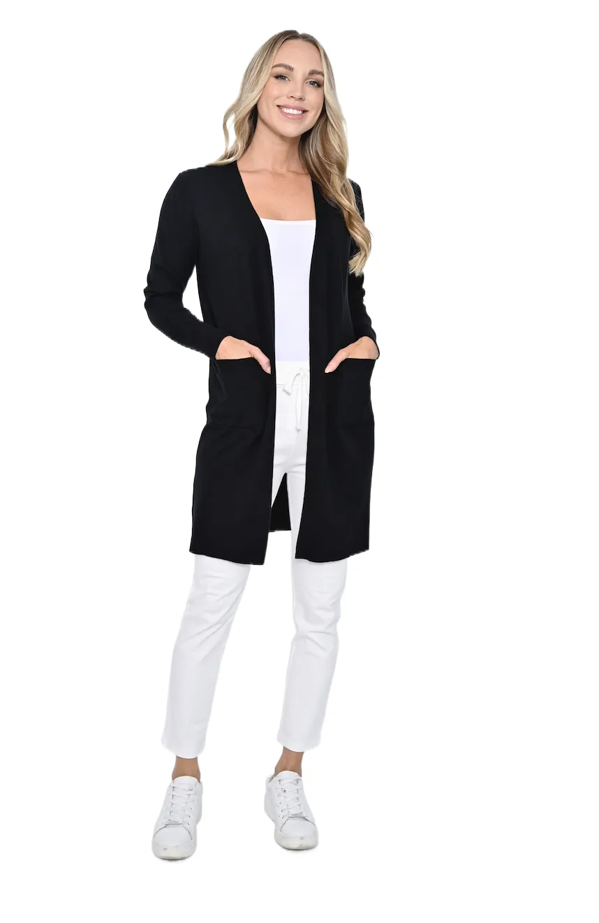 Fiona Knit Cardigan Black