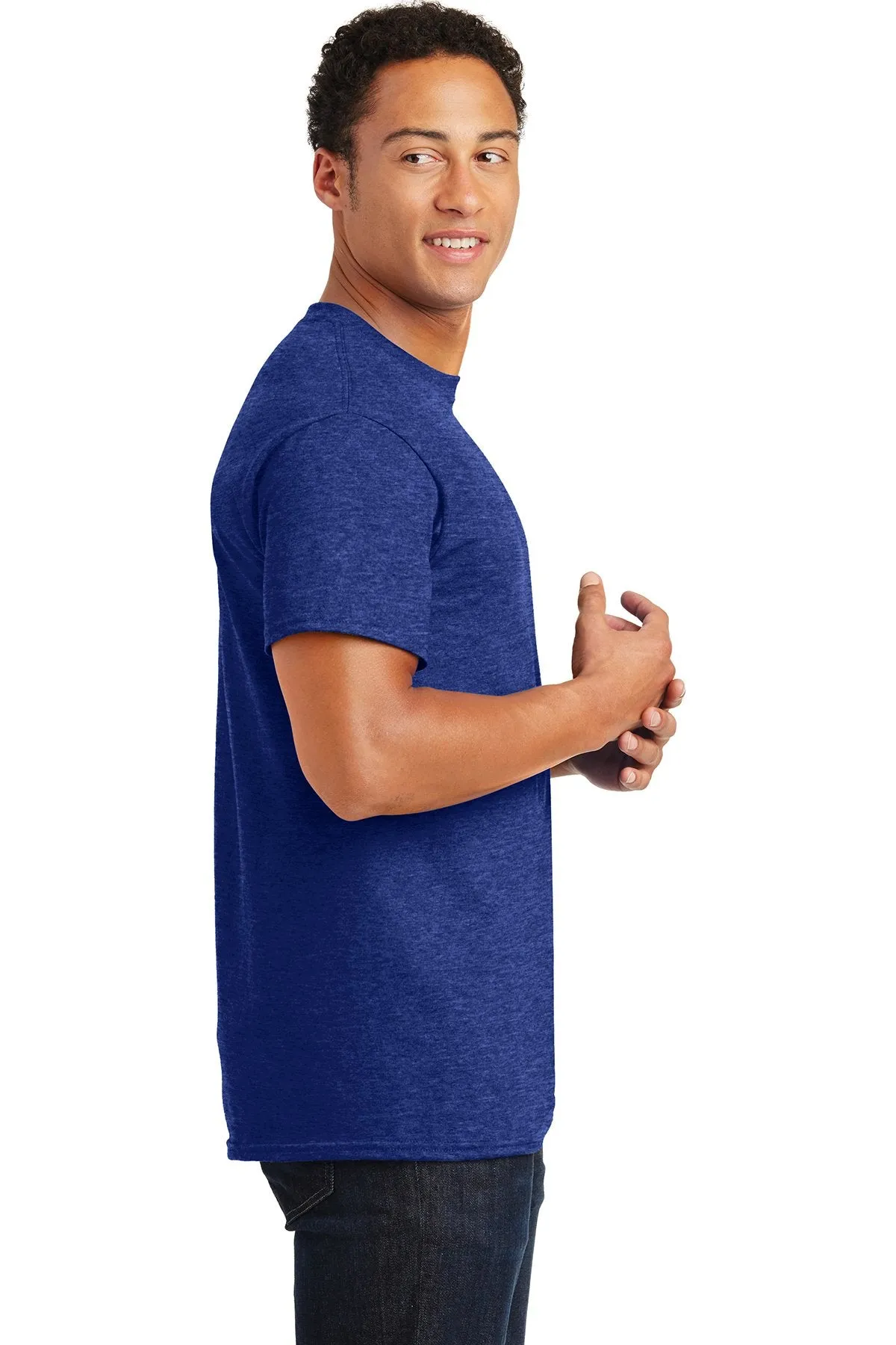 Gildan Ultra Cotton T Shirt Antique Royal