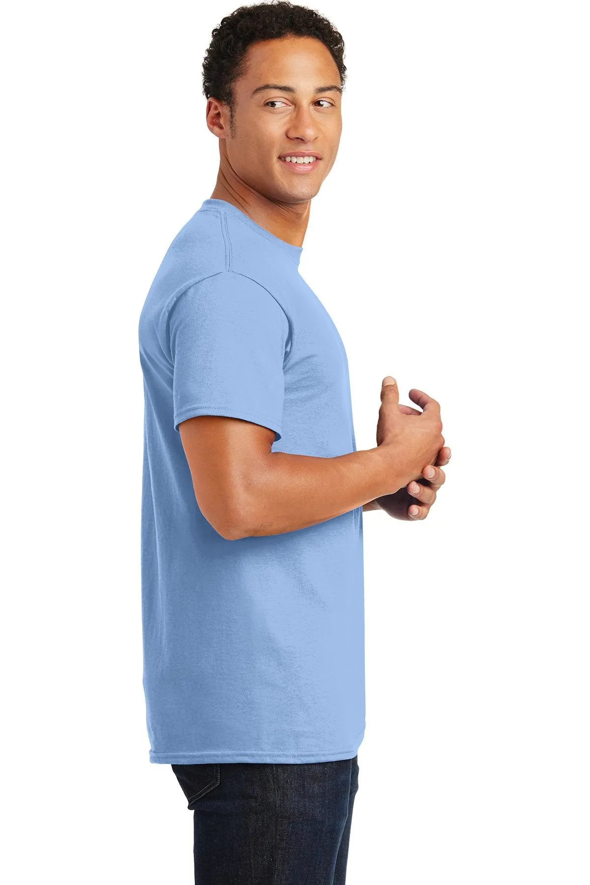 Gildan Ultra Cotton T Shirt Light Blue