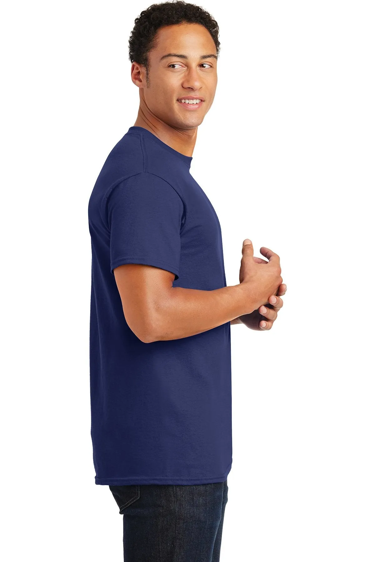 Gildan Ultra Cotton T Shirt Metro Blue