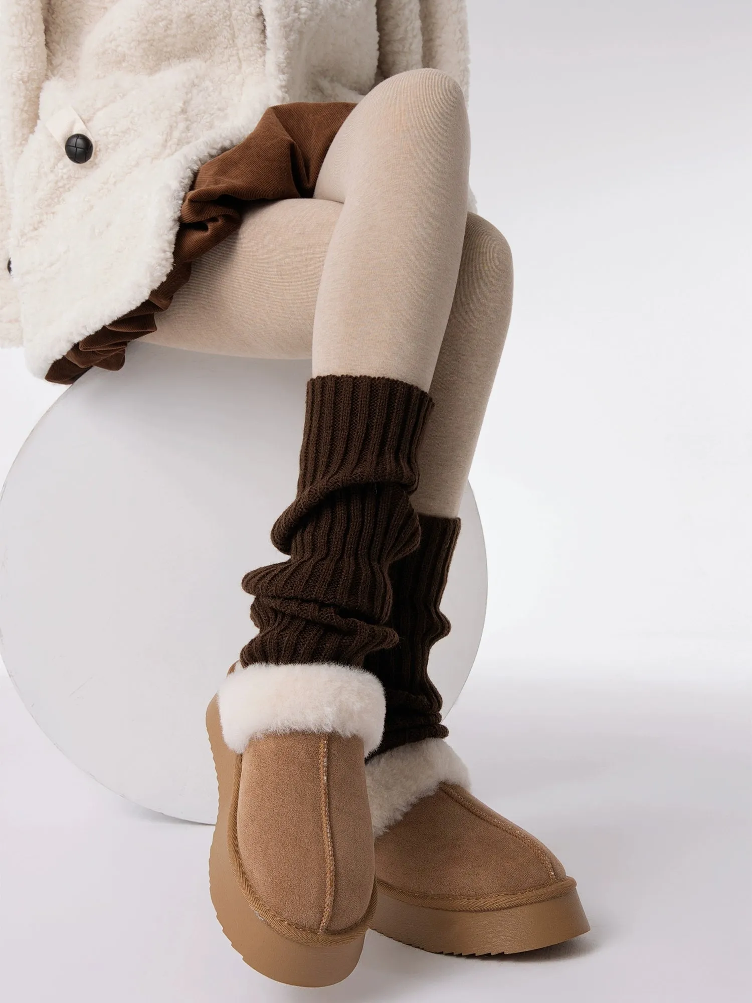 Harajuku Heat Cute Girl JK Uniform Leg Warmers