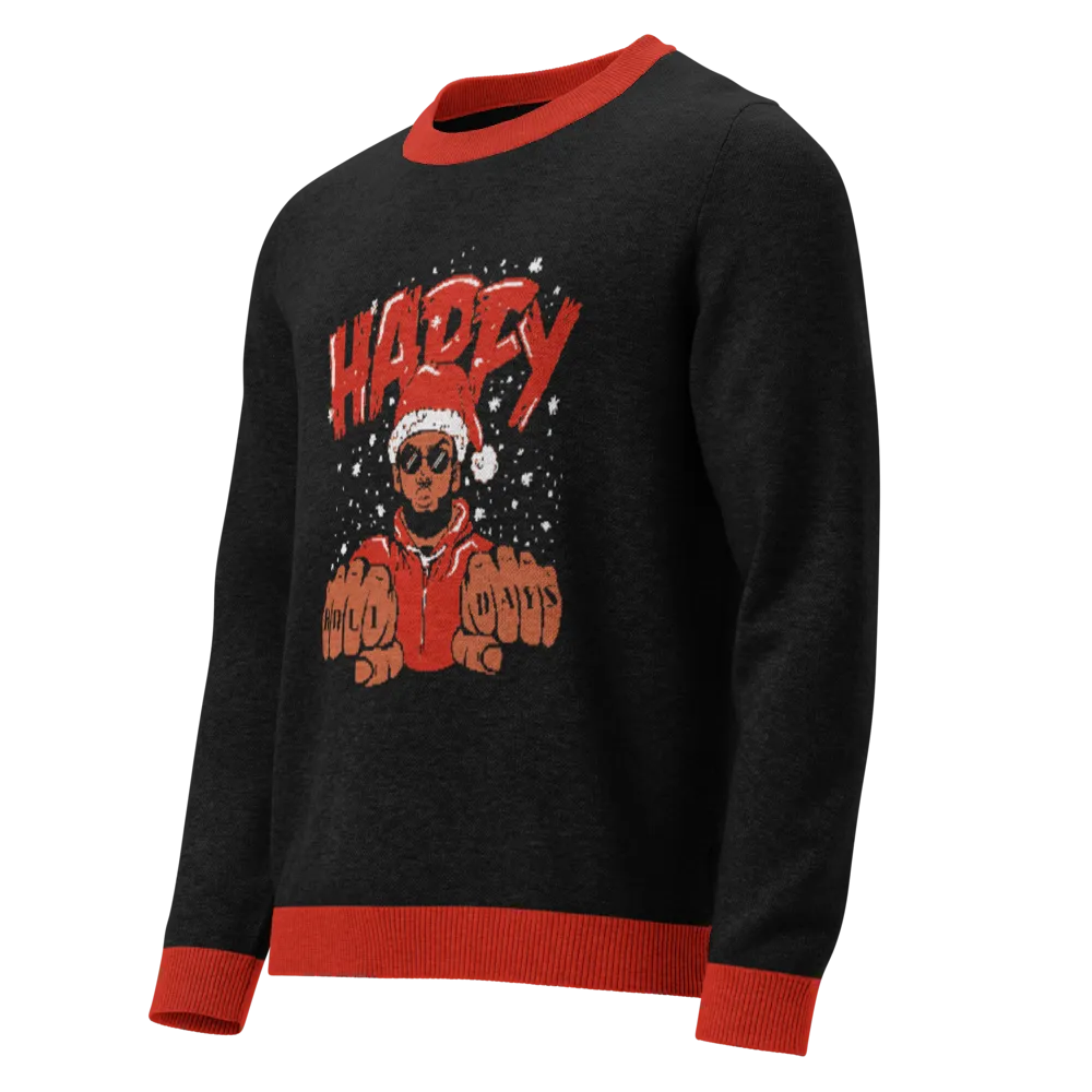 Holiday King Knitted Sweater