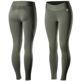 Horze Active Women's Knee-Patch Winter Tights