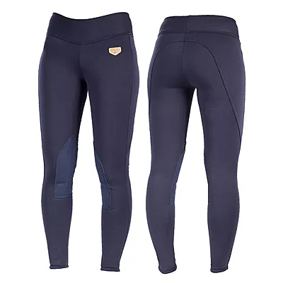 Horze Active Women's Knee-Patch Winter Tights
