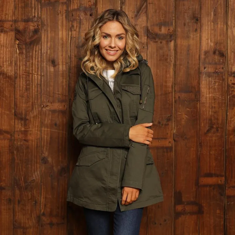 Kingsley Heath Ngala Camp Bush Parka – Fatigue
