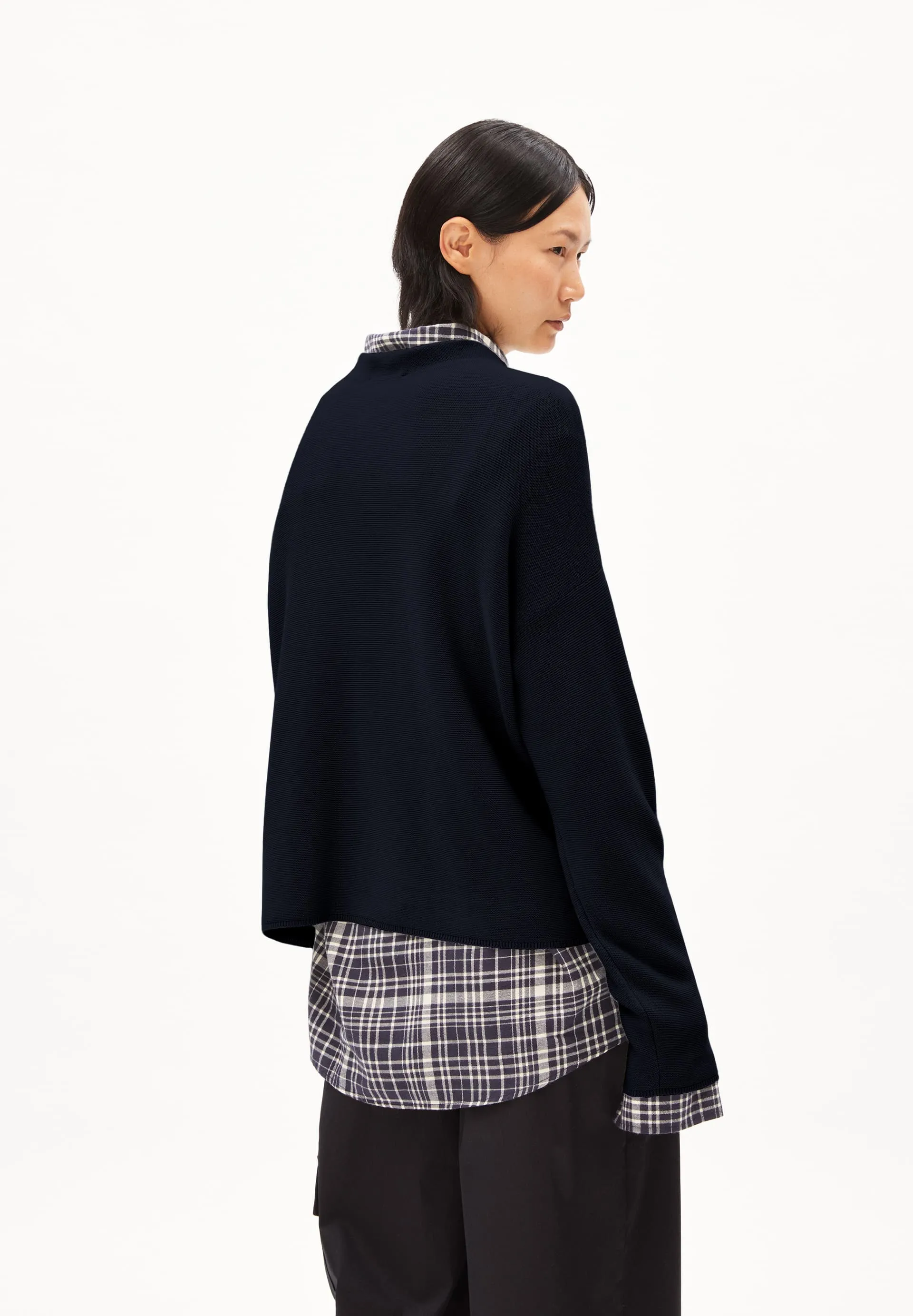 LAST ONE in XS - Merina Links Links Sweater - Night Sky