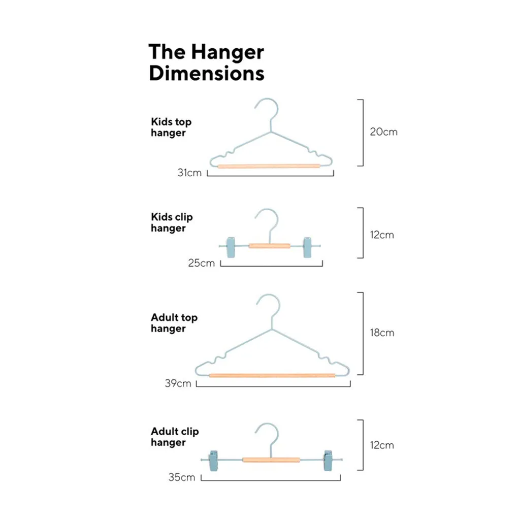 Mustard Made Kids Top Hangers - Ocean