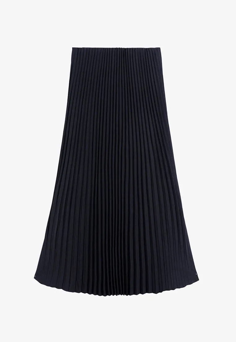 Posey Pretty Pleated Long Skirt