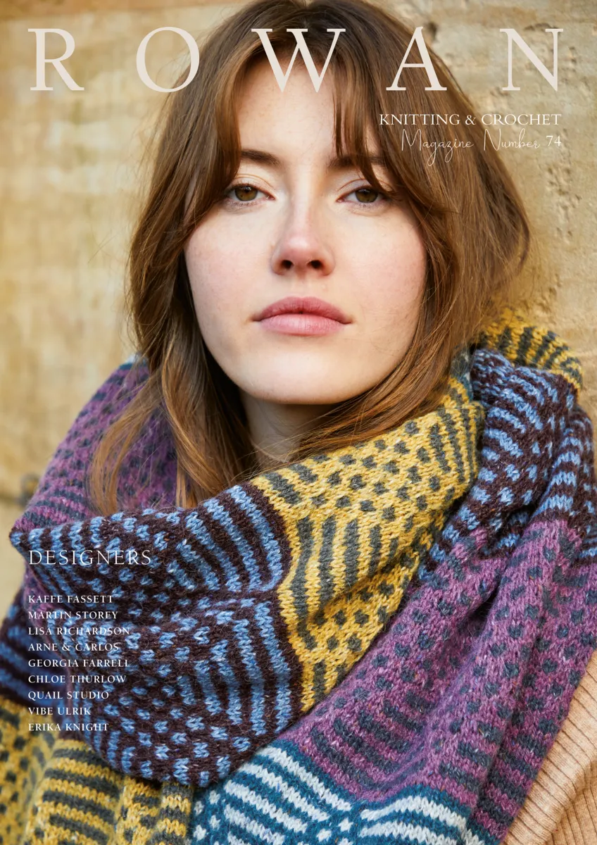 Rowan Knitting and Crochet Magazine Pattern Book #74