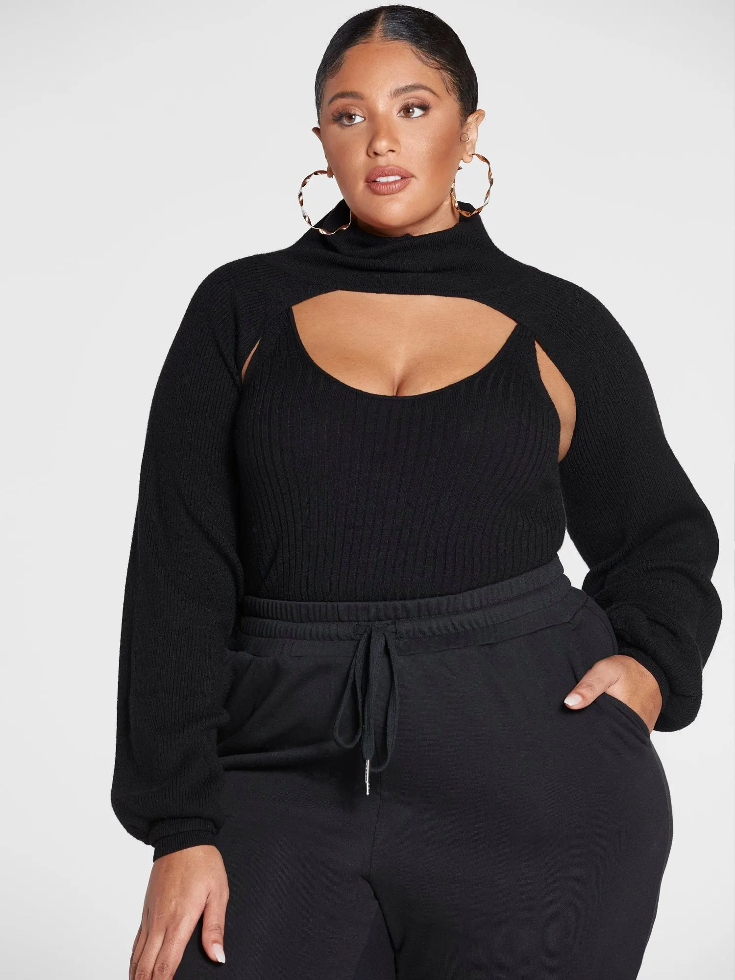 Sofia Sweater Shrug and Tank Set