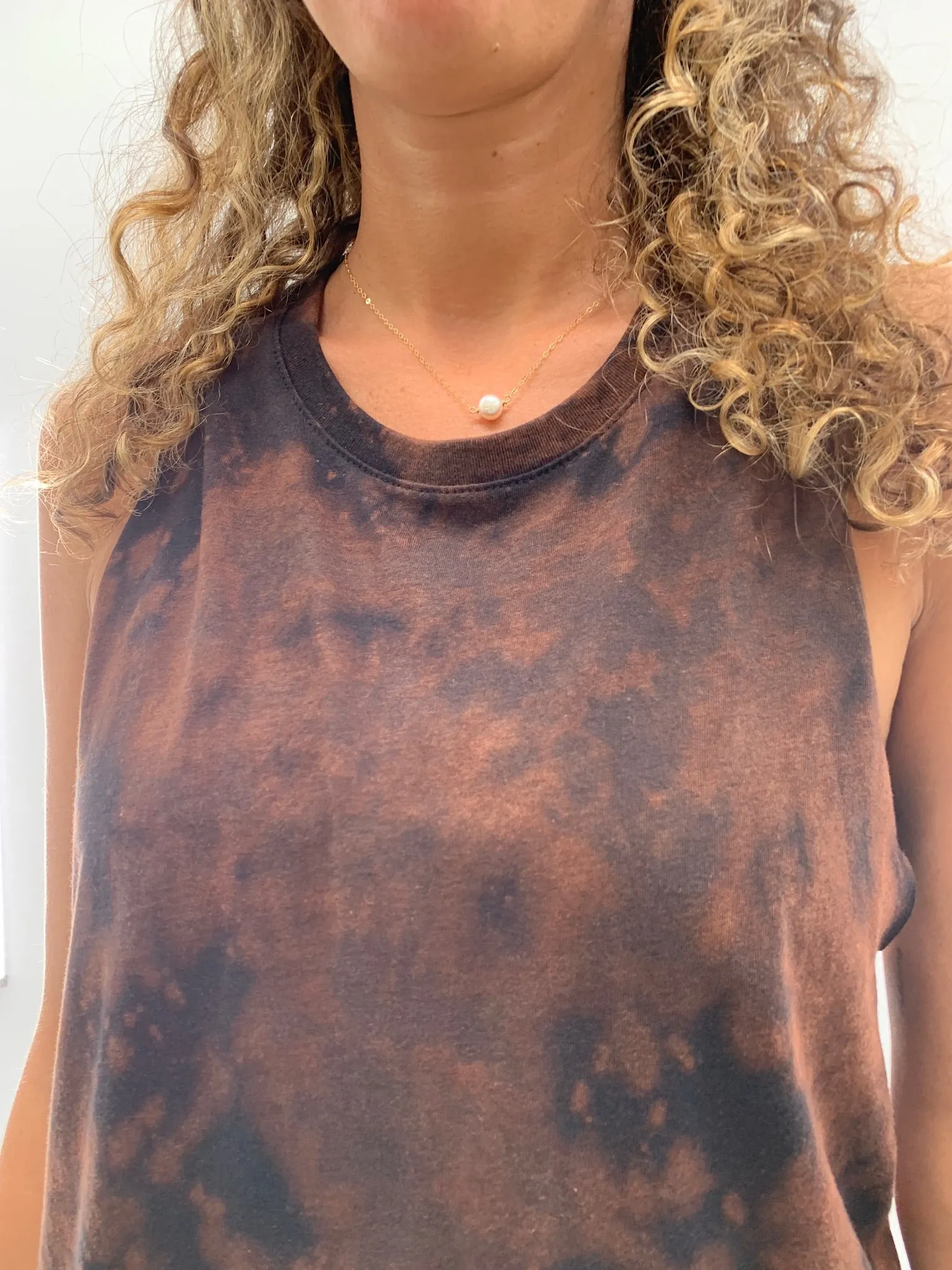 Tie Dye Racerback Crop Tank