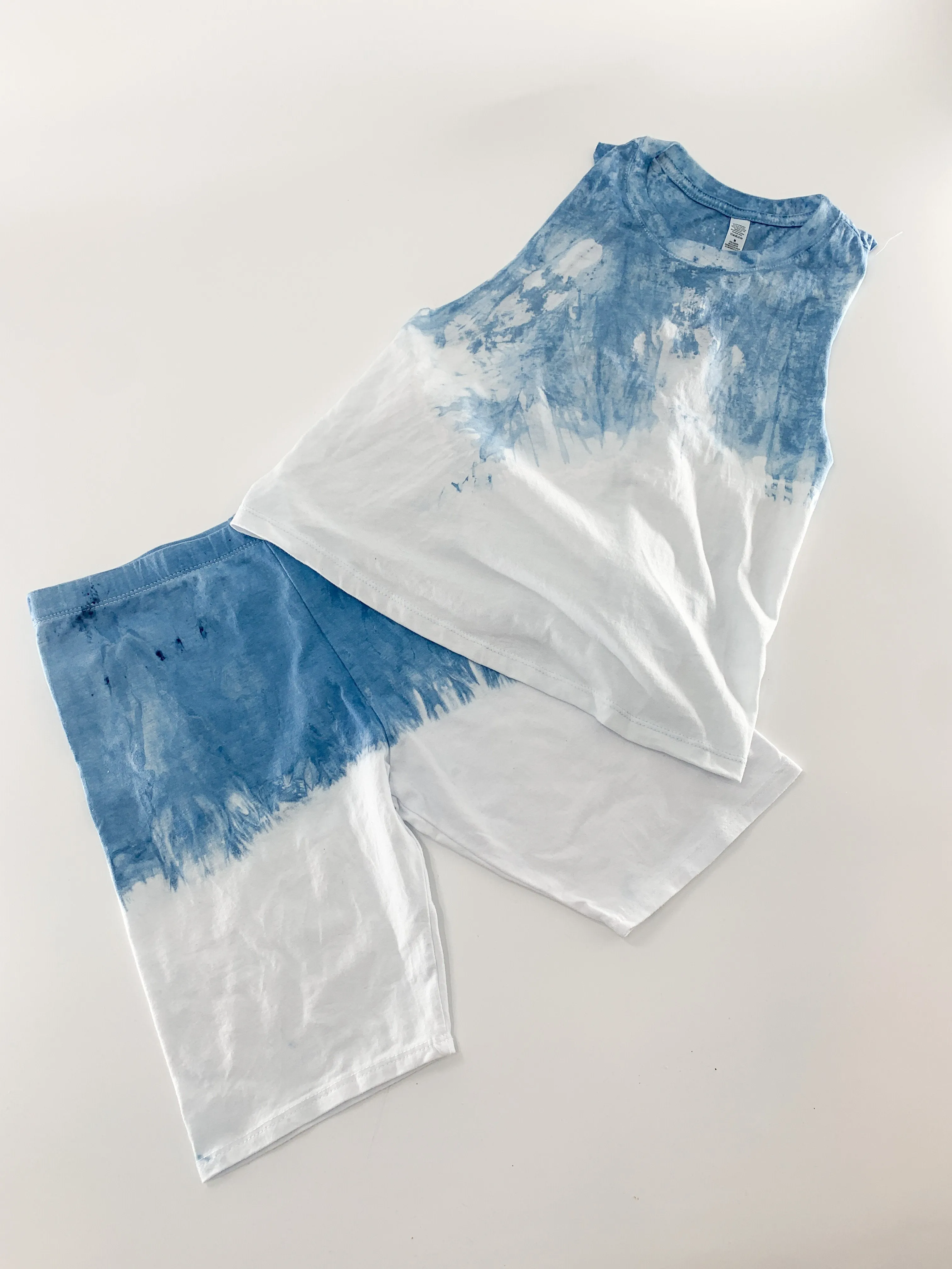 Tie Dye Racerback Crop Tank