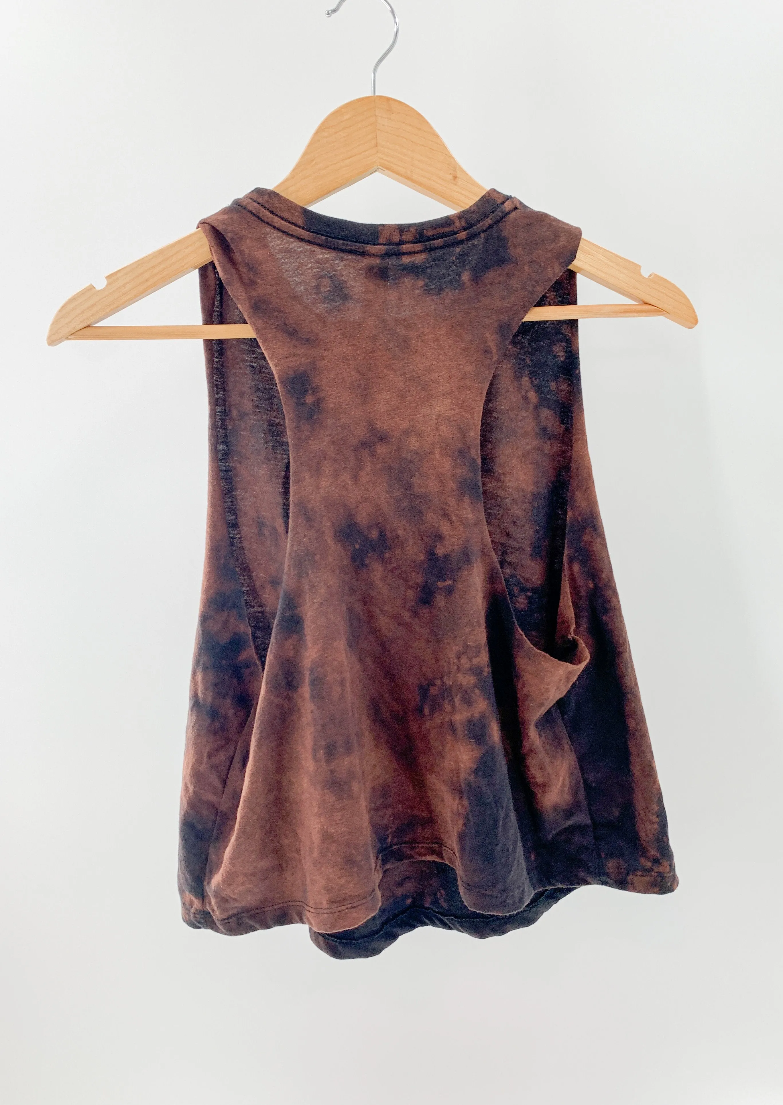Tie Dye Racerback Crop Tank