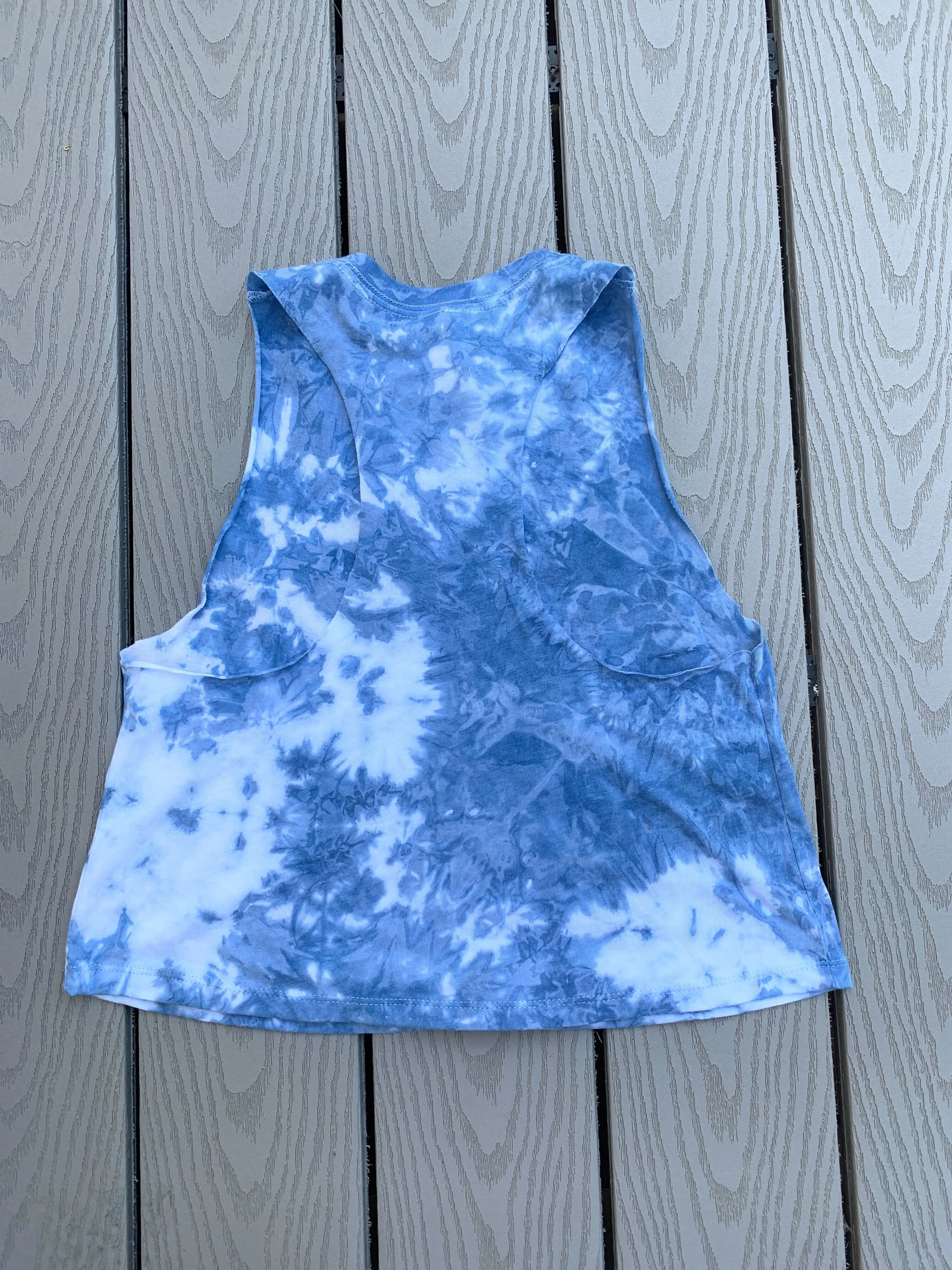 Tie Dye Racerback Crop Tank
