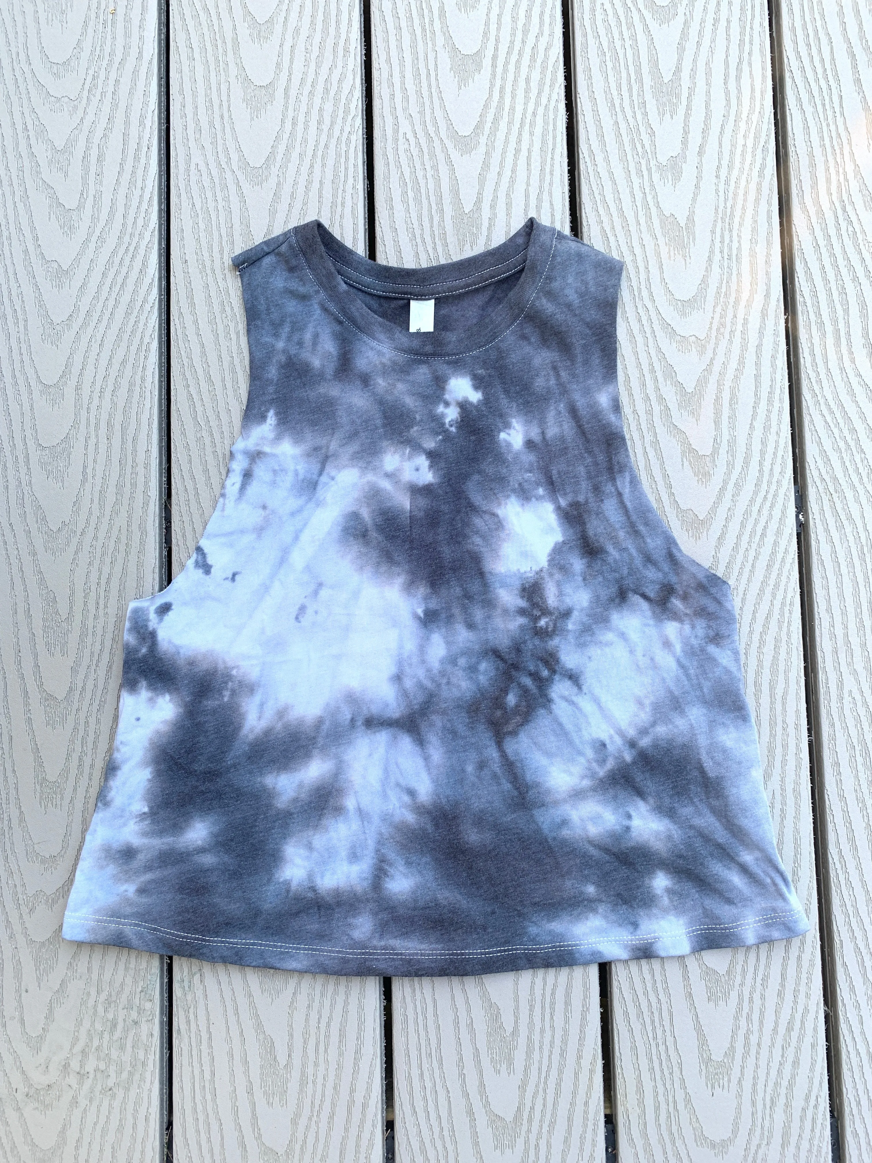 Tie Dye Racerback Crop Tank
