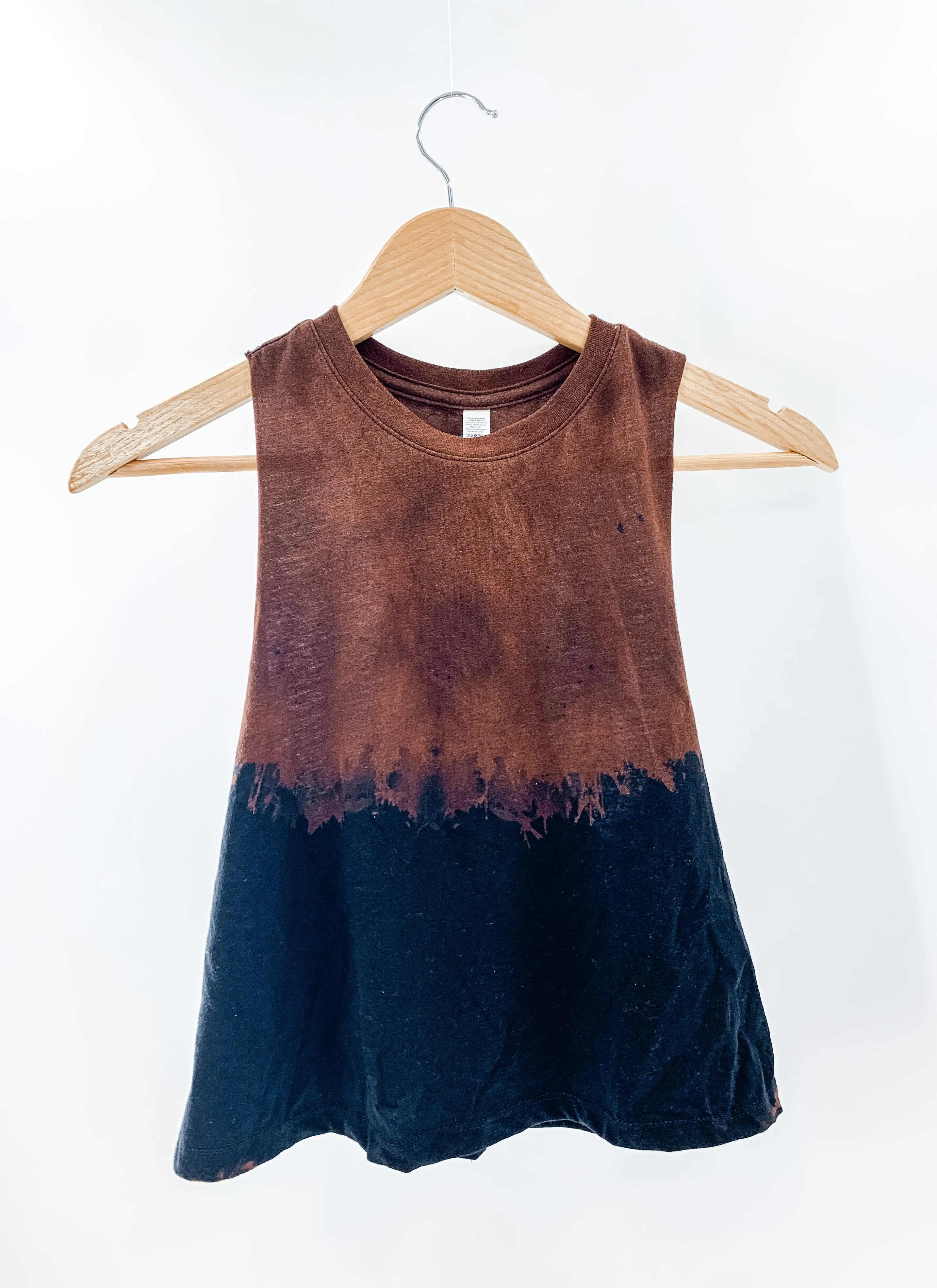 Tie Dye Racerback Crop Tank