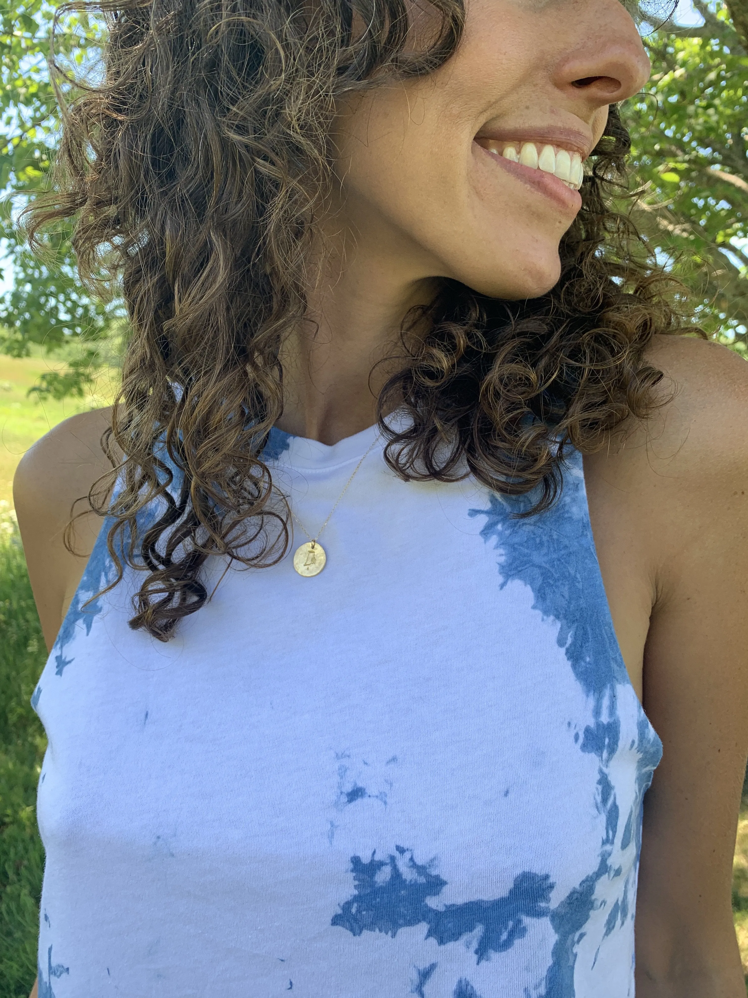 Tie Dye Racerback Crop Tank